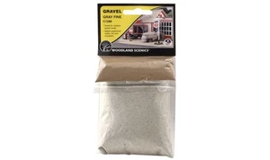 WOODLAND SCENICS C1286 Fine Gray Gravel - Picture 1 of 3