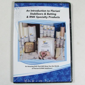 An Introduction to Floriani Stabilizers & Batting & RNK Specialty Products DVD - Picture 1 of 3