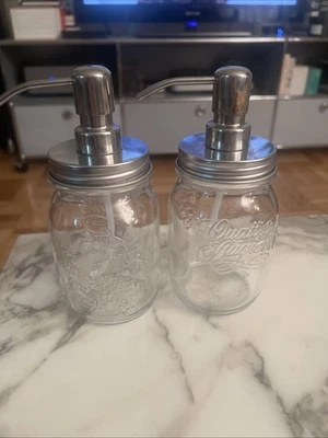 Dispensador de jabón Bormioli Rocco Quattro Stagioni 17 oz - Juego de 2 Foto 1 de 4