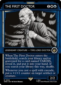 MTG - The First Doctor - Showcase - Doctor Who - Magic the Gathering - Picture 1 of 1