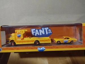 M2 Haulers 1970 Ford C950 & 1970 Ford Mustang Custom Orange Fanta Chase 750 Pcs  - Picture 1 of 9