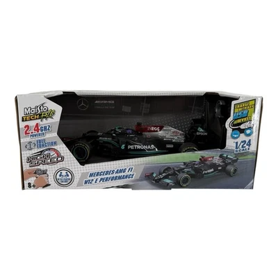 Maisto Tech 1:24 RC Scale Mercedes AMG F1 W12 E Performance 2.4Ghz & USB Black - Image 1 of 4
