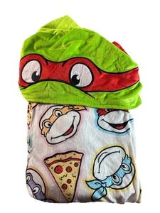 Ninja Turtle TMNT Pyjama/Kostüm mit Reißverschluss Small 4-6 Raphael - Bild 1 von 6