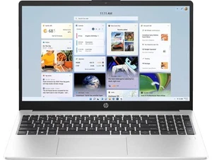 HP 255 G10 15.6" FHD AMD Ryzen 3 7330U 2.30 GHz 8GB DDR4 128GB SSD W11P Laptop - Afbeelding 1 van 5