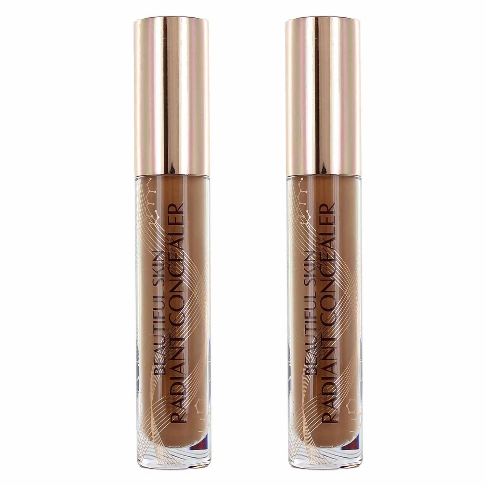 LOT of 2 Charlotte Tilbury Beautiful Skin Radiant Concealer 15.5 Deep - Image 1 of 1