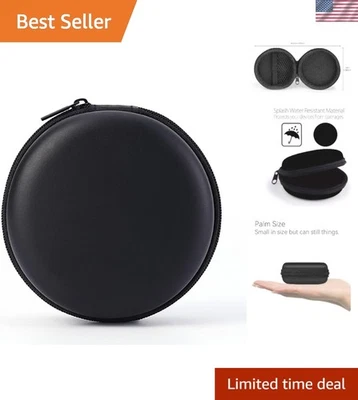 Estuche rígido compacto para auriculares - Bolsa de viaje resistente a los arañazos y apta para viajar Foto 1 de 4