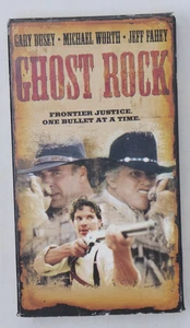 GHOST ROCK (VHS, 2004) Gary Busey FORMER RENTAL TAPE - Foto 1 di 10