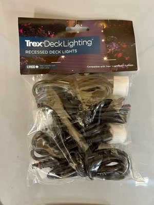 Trex Recessed Deck Light 1"H x 0.5"W x 10.875"D w/Water Resist White 4 Pack