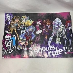 2011 Matell Monster High Ghouls Rule Print Poster #5467 33x22 - Bild 1 von 8