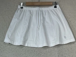 Nike Rock Damen weiß Dri-FIT Tennis Golf sportlich Gummibund Sport Gr. M - Bild 1 von 10