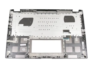 Clavier d'origine Asus Q537FD avec top case FR (allemand) noir/gris avec backli - Photo 1/2