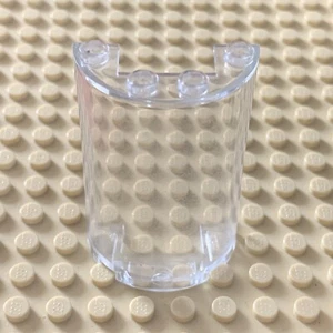 Lego 85941 Clear Transparent Panel Half Cylinder 2x4x5 X1 Piece - Picture 1 of 1