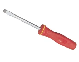 Genius Tools 1.2 x 6.5mm Slotted Screwdriver w/Plastic Handle, 195mmL - 593+1965 - Picture 1 of 1
