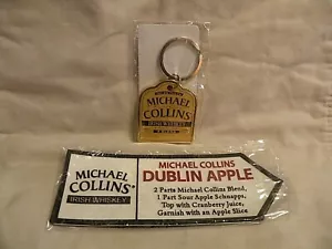 Neu Michael Collins Irish Whiskey Rezept Schlüsselanhänger mit Rezeptmagnet KOSTENLOSER VERSAND - Bild 1 von 3
