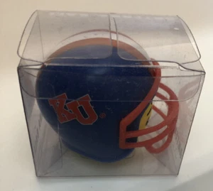 Casco de fútbol americano Kansas Jayhawks antena bola NCAA - Imagen 1 de 2