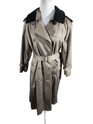 Gabardina Worthington Wms talla 12p color topo algodón mezcla de polietileno SH4 Foto 1 de 4