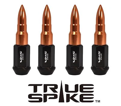 20 TUERCAS TRUE SPIKE 89MM 1/2" ORO ROSA BALAS EXTENDIDAS DODGE JEEP PLYMOUTH Foto 1 de 3