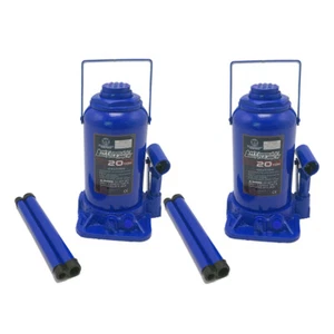 TWIN PACK 20 Ton Professional GS CE Hydraulic Bottle Jack Car Bus Truck SUV Lift - Picture 1 of 8
