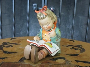 Vintage Hummel Goebel Little Book Worm 8 TMK-5 Reinhold Unger (1935) - Picture 1 of 9