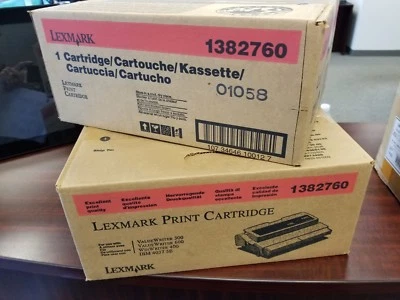 Lexmark Laser Print Toner Cartridge 1382760 - Image 1 of 2