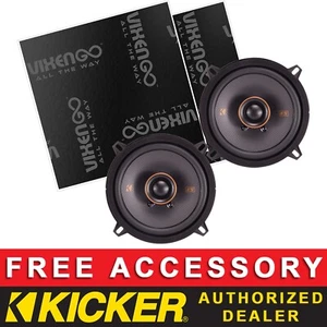ALTAVOCES KS BIDIRECCIONALES KICKER 51KSC504 AUDIO COCHE 5,25" CON KIT AMORTIGUADOR DE SONIDO PAR - Imagen 1 de 6