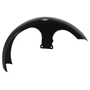 Vivid Black 26" Front Wheel Fender Fit For Harley Touring Street Glide Road King - Picture 1 of 7