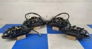 2024 Corvette Stingray OEM Front & Rear Brake Calipers SET OF 4 Black J55 1k Mi - Imagen 1 de 12