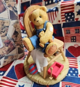 Cherished Teddies Joseph Everyone has their Old Friends to Hug 3 Pc Set W/Box - Picture 1 of 8
