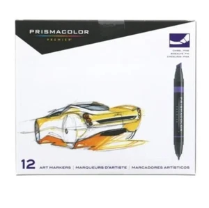 Prismacolor Premier Art Marker Set, Chisel/Fine, 12-Colors  1775841 3620 - Picture 1 of 4