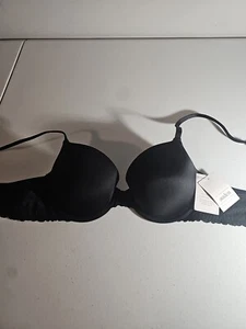 Auden The Daydream Light Lift Demi Coverage Underwire T-Shirt  Bra 36A NWT Blk - Picture 1 of 17