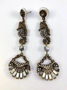Pendientes colgantes de diamantes de imitación con diseño de aurora boreal SWEET ROMANCE - Imagen 1 de 6