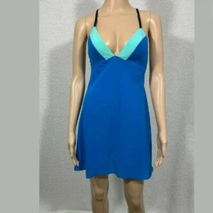Victoria's Secret Schlupf Nachthemd Teddy Kleid Gr. Small blau ärmellos Dessous - Bild 1 von 5