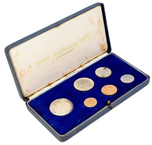 AUSTRALIA 1966 Proof Set in custodia blu scuro - Foto 1 di 5