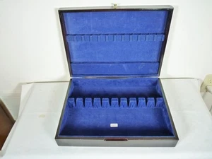 BESTECK oder BESTECKTRUHE KASTEN ROTEICHE 12 PLÄTZE ERBE NEUWERTIG C110 - Bild 1 von 8