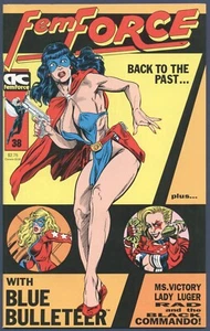 Femforce #38 casi nuevo-AC Comics Blue Bulleteer Lady Luger - Imagen 1 de 2