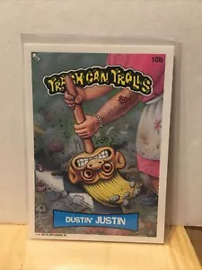 Topps Trash Can Trolls Dustin’ Justin 1992. #10b. BOXTCT - Imagen 1 de 2