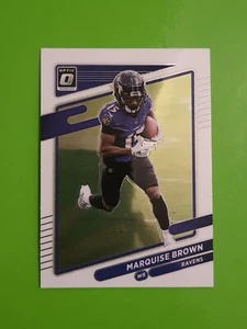 2021 Panini Donruss Optic #126 Marquise Brown Baltimore Ravens Base - Bild 1 von 2
