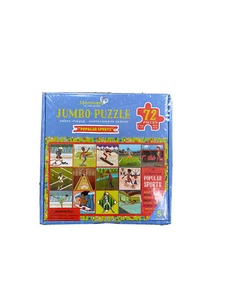 UPBOUNDERS by Little Likes Kids 72pc 21"x14" JUMBO Puzzle Sports *NEW* FreeShp - Picture 1 of 2