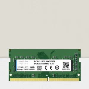 DDR4 4GB RAM 2666MHz PC4-21300 SODIMM CL19 1.2V 1Rx16 Non-ECC Laptop Server RAM - Picture 1 of 5