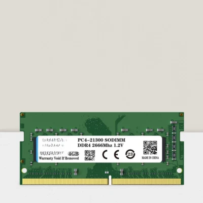 DDR4 4GB RAM 2666MHz PC4-21300 SODIMM CL19 1.2V 1Rx16 Non-ECC Laptop Server RAM - Image 1 of 4