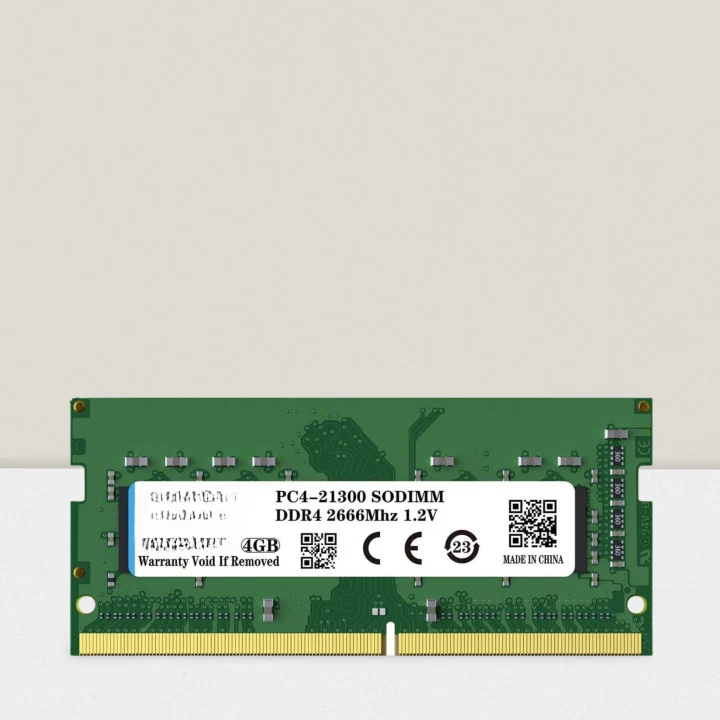 DDR4 4GB RAM 2666MHz PC4-21300 SODIMM CL19 1.2V 1Rx16 Non-ECC Laptop Server RAM - Image 1 of 4