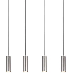 Pendelleuchte Hängeleuchte MARLEY Metall nickelfarben matt 4x GU10 max. 35W TRIO - Bild 1 von 2