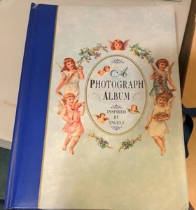 Angels/Cherubs Themed Family Baby Picture Memory Book Photo Album - Picture 1 of 9