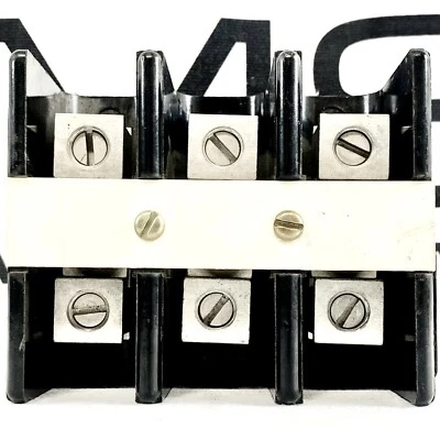 Square D 9080 U-3 Terminal Block 600V 125A  - Image 1 of 4