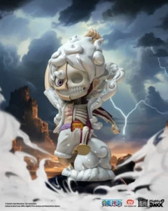 (In Stock) Mighty Jaxx Vinyl Art Toy XXRAY PLUS: Luffy Gear 5 Edition 8" Figure - Picture 1 of 9