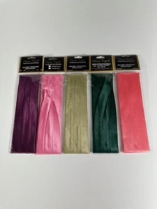 Bruno Capelo Para hombres 3 Pliegues Sombrero Banda 2 Ganchos Extremos Colores Premium Verde Rosa Púrpura - Imagen 1 de 16