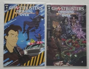 Ghostbusters Crossing Over Issue 4 variant covers IDW Publishing 2018 - Picture 1 of 11