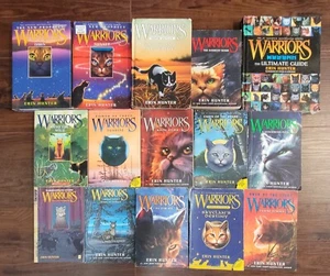 Lot of 15 Warriors by Erin Hunter Mixed Series HC & PB - Picture 1 of 19