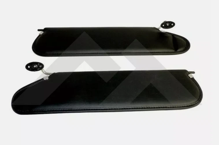 Crown Automotive Sun Visor Set Black For 97-02 Jeep Wrangler TJ RT52004 - Изображение 1 из 1