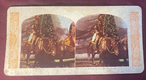 Stereo Card,” Sioux Indian Chief. He-No-Fraid”. - Picture 1 of 3